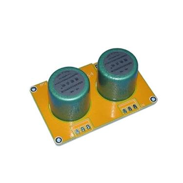 Imagem de Transformador step-up para toca-discos de vinil LP 5x/10x step-up transformador permanente blindagem de camada dupla (ouro, 10 vezes step-up)