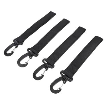 Imagem de Keenso Correia de Remo de Caiaque, Fita Universal de Nylon de 4 Unidades Com Fivela Ajustável para Remo de Barco Inflável Rígido