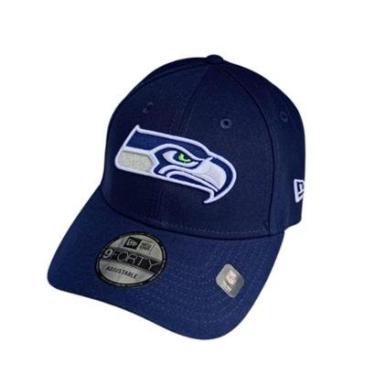 Imagem de Boné New Era Aba Curva 9FORTY NFL Seattle Seahawks - Azul-Masculino
