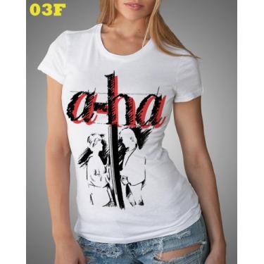 Imagem de Camiseta Ou Baby-look Banda A-ha Rock 80 Take On Me - Balisarts, 03, C