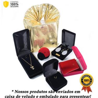 Imagem de Cordão Colar Feminino Veneziana Ouro 18k 45cm Ponto de Luz Coração Zir