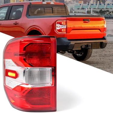 Imagem de KACHIR Conjunto de luz traseira para Ford Maverick Lariat Preto 2022-2024 Luz de freio traseira traseira lado esquerdo do motorista LH NZ6Z13405F