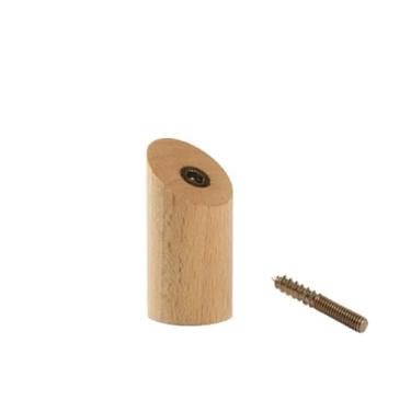 Imagem de Suporte de parede, porta-chaves, chapéu, cachecol e cabide de bolsa, suporte de banheiro (madeira P)