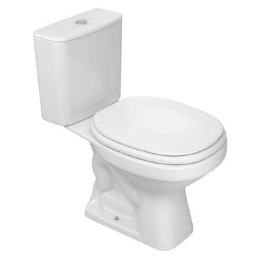 Imagem de Kit Completo Vaso Com Caixa Acoplada Deca Aspen Branco Kp.751.17