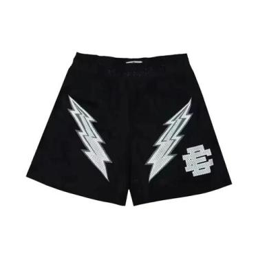 Imagem de Bermuda Casual Masculina De Verão Em Malha Respirável Eric Emanuel Par