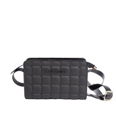 Imagem de Bolsa Feminina Moleca Tiracolo Pequena Preto, Preto, Único