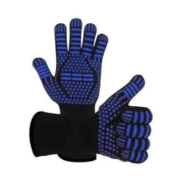 Imagem de Luvas De Silicone Resistentes Ao Calor 1472 graus Luvas À Prova De Fog