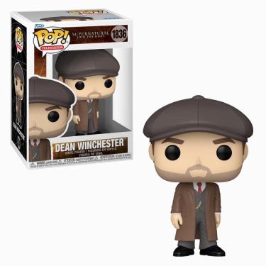 Imagem de Boneco Funko Pop! Supernatural - Dean Winchester com Chase