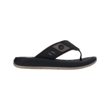 Imagem de Chinelo De Dedo Cartago Masculino Santorini VIII Adulto, Bege, Preto, 