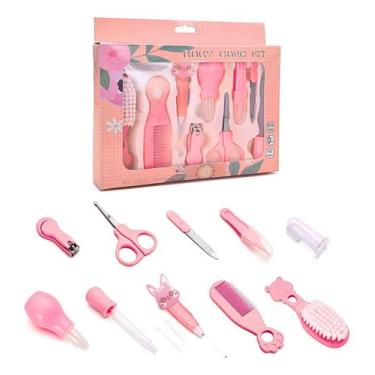 Imagem de Kit Bebê Com 10pçs Higiene Cuidado Infantil Essencial BABY-10 - NoBran