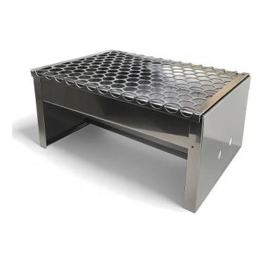 Imagem de Churrasqueira A Carvão Portatil Inox Smart Inox - alfa suportel