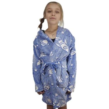 Imagem de Roupão Infantil La Dotta Plush Bichinho Com Capuz-Unissex