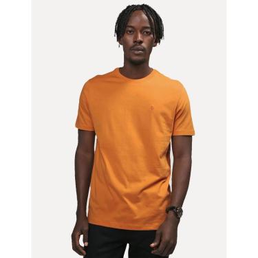 Imagem de Camiseta Dudalina Masculina Ultrasoft Cotton Logo Cáqui-Masculino