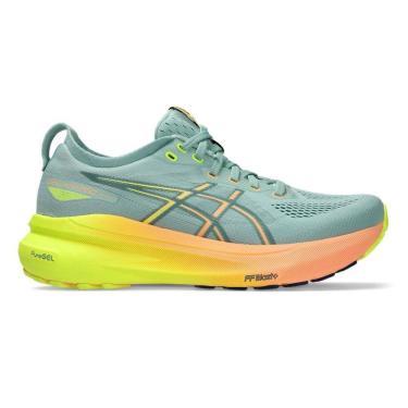 Imagem de Tênis Asics Gel Kayano 31 Paris Feminino - Verde Claro+Laranja
