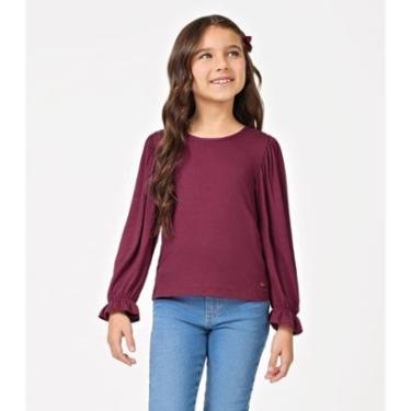 Imagem de Blusa Infantil Manga Longa Trick Nick Vermelho-Feminino