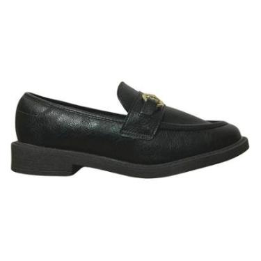 Imagem de Mocassim Casual Feminino Vizzano 1453.102 Preto-Feminino