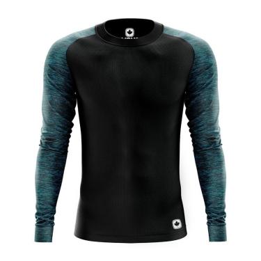 Imagem de Camisa Térmica Masculina Dry Anti Suor Proteção UV50+ Running-Masculino
