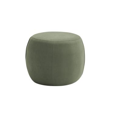 Imagem de Puff Decorativo Redondo Golf 55x55cm Poliéster Verde - Nexta Casa