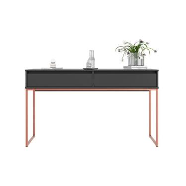 Imagem de Aparador Buffet Iron Industrial Corredor Preto Cobre