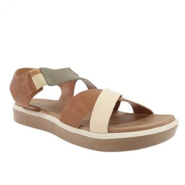 Imagem de Sandália Couro New Face, Marrom, 37