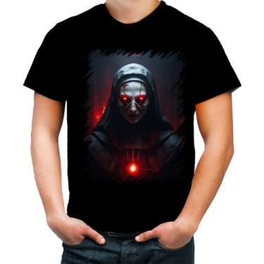 Imagem de Camiseta Colorida Freira do Mal Terror Possuída 2 - Kasubeck Store®, B