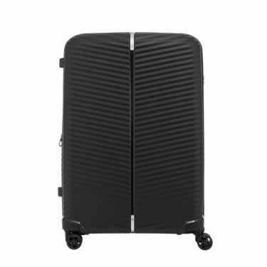 Imagem de Mala de Viagem Media Expansível em Polipropileno Samsonite Varro Cadeado TSA Preta-Unissex