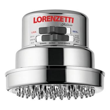 Imagem de Chuveiro Elétrico Tradição 127V 5500W Cromado Lorenzetti, 110V