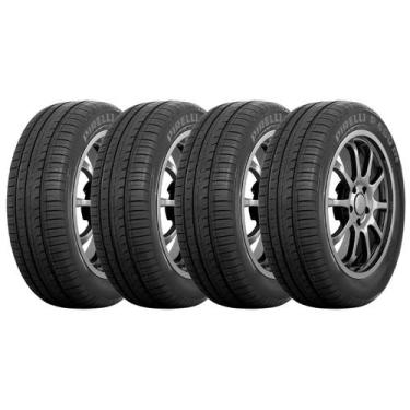 Imagem de Kit 4 Pneus Aro 16 Pirelli 205/55 R16 91V P400 Evo