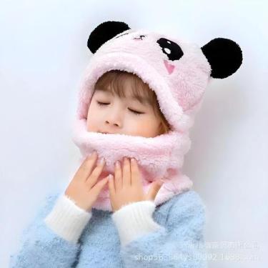 Imagem de Gorro De Inverno Com Estampa De Desenho Animado Para Meninos E Meninas
