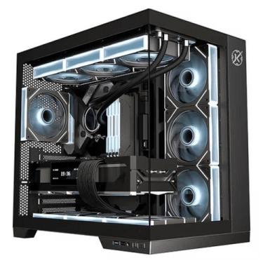 Imagem de Gabinete Gamer Kalkan Asgard Aquário Vidro Preto KLK00040
