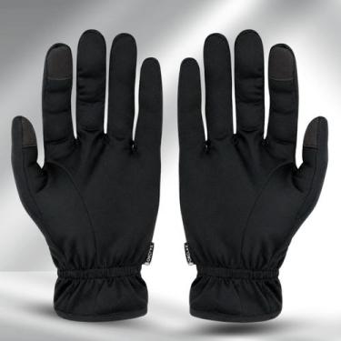 Imagem de Luva thermoskin touch screen celular proteção termica frio moto ciclis
