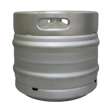 Imagem de Barril para Chopp em Aço Inox sifão tipo S (vazio) - Mundi Barril para
