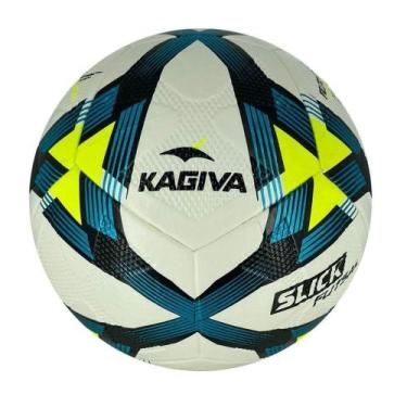 Imagem de Bola de Futsal Slick Tecnofusion Impermeável Verde Kagiva para Jogo e 