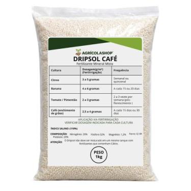 Imagem de Fertilizante Premium Dripsol Café 1kg  Com Alta Pureza e Rápida Absorç