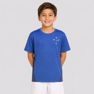 Imagem de Camisa Cruzeiro Lume Infantil Azul - Braziline, 4 ANOS