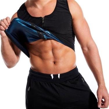 Imagem de Blusa Blusinha Top Queima Gordura Efeito Sauna Exercícios - Queima Gor