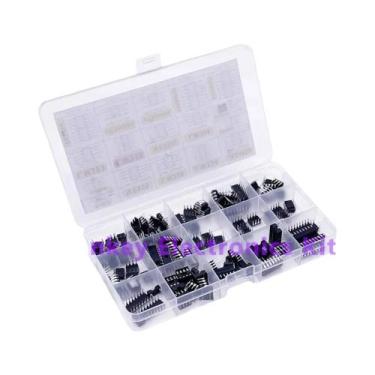 Imagem de Conjunto De 150 Peças De Circuito Integrado DIP - Sortimento De Chips 