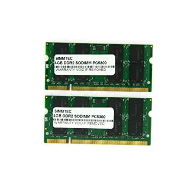 Imagem de Simmtec 8GB [2x4GB] DDR2-667 (PC2-5300) Kit de atualização de memória RAM para NCR RealPOS 70XRT (7403)