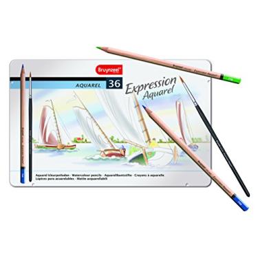 Imagem de Bruynzeel Lápis de aquarela Sakura - Expression Aquarel 36 0,16 x 2,96 x 1,87 cm