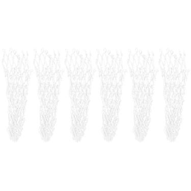 Imagem de Bolsos de substituição para mesa de sinuca, bilhar para filé, bolsos de rede de Snooker de substituição, bolso de mesa de bilhar, 6 peças/conjunto, bolso de rede de longa vida útil para bilhar