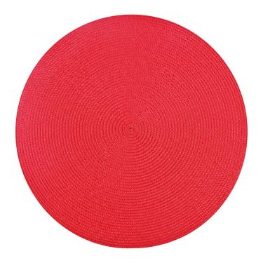 Imagem de Jogo Americano Copa e Cia Luna Vermelho - 4 Peças