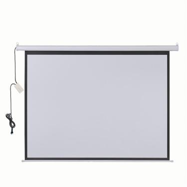 Imagem de Tela de Projeção Retrátil Elétrica 203 X 152cm 127v - Ac350