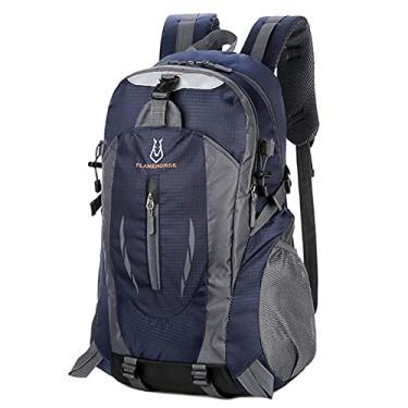 Imagem de Mochila, Moniss Mochila de montanhismo impermeável de grande dade 40L ao ar livre respirável para homens e mulheres