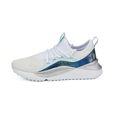 Imagem de PUMA Tênis infantil unissex Pacer Future Allure, Azul, branco., 20