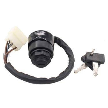 Imagem de Interruptor de ignição Motoku com chave para Kawasaki Mule SX 2520 2510 2500 2030 2020 2010 550 520 500 ATV lado a lado UTV