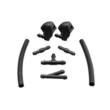 Imagem de 76810-SZA-A01ZA substituição direta para Honda Pilot 2009 2010 2011 2012 2013 2014 2015 conjunto de bocal de lavadora de para-brisa dianteiro, bocal de fluido de limpador de capô P/N 76810SZAA01ZA