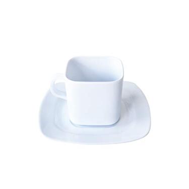 Imagem de XICARA COM PIRES DE MELAMINA 250ml