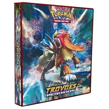 Imagem de Álbum Pokémon Pasta Tipo Fichário para Cards SOL&LUA - Trovões Perdidos