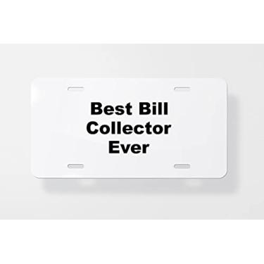 Imagem de Capa para placa de carro Bill Collector – Capa para placa de carro – Capa para placa de carro 15 x 30 cm