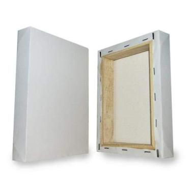 Imagem de Supertela Painel de Tela para Pintura 040 x 050 cm Óleo Resina 1 Unidade